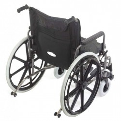 Deluxe Heavy Duty Premium Foldable Wheelchair Ideal for Heavy Patients