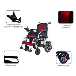 Vissco Zip Lite with Double Battery Power Wheelchair - 2974A